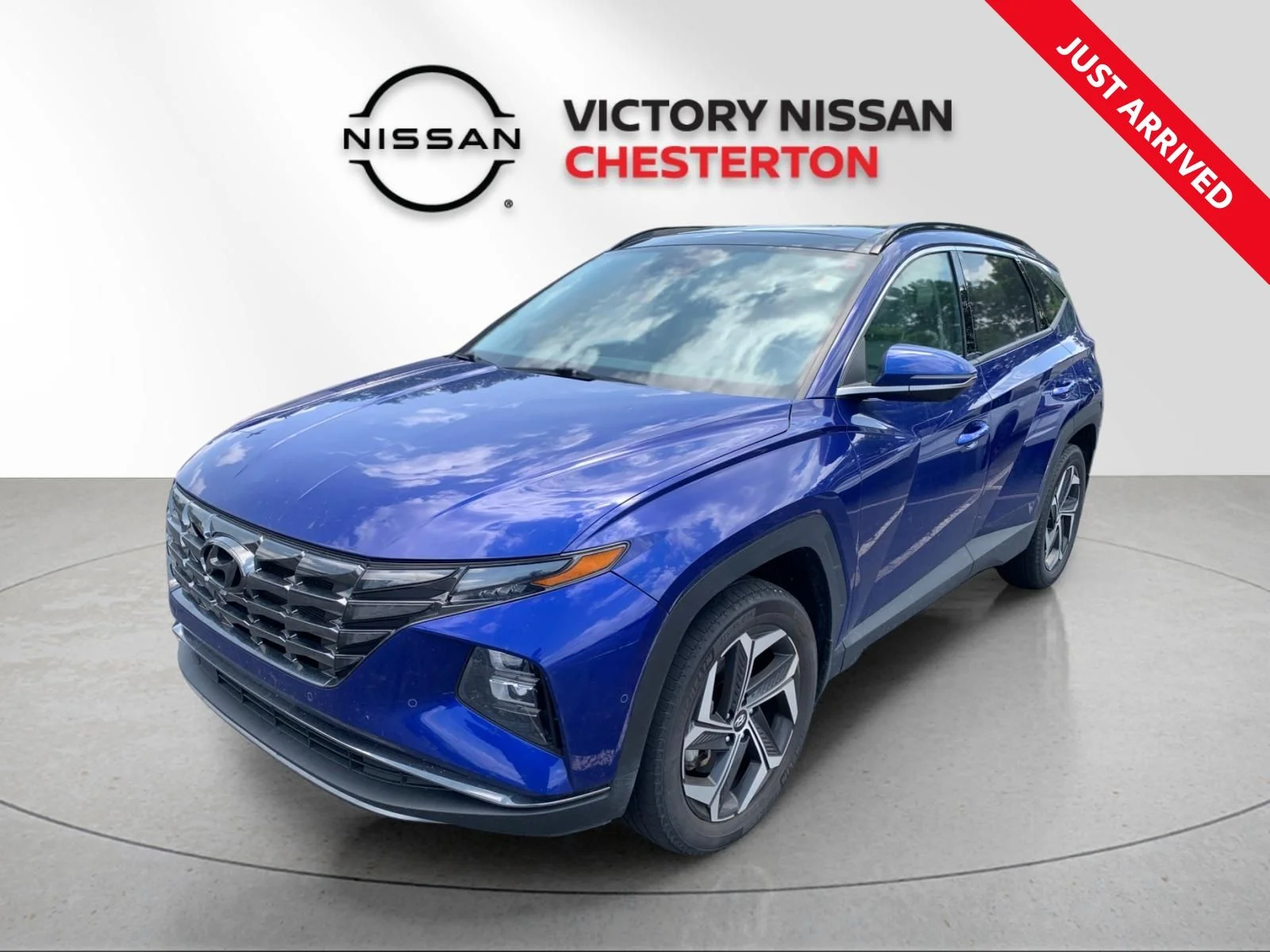 Used 2022 Blue Hyundai Limited image 1