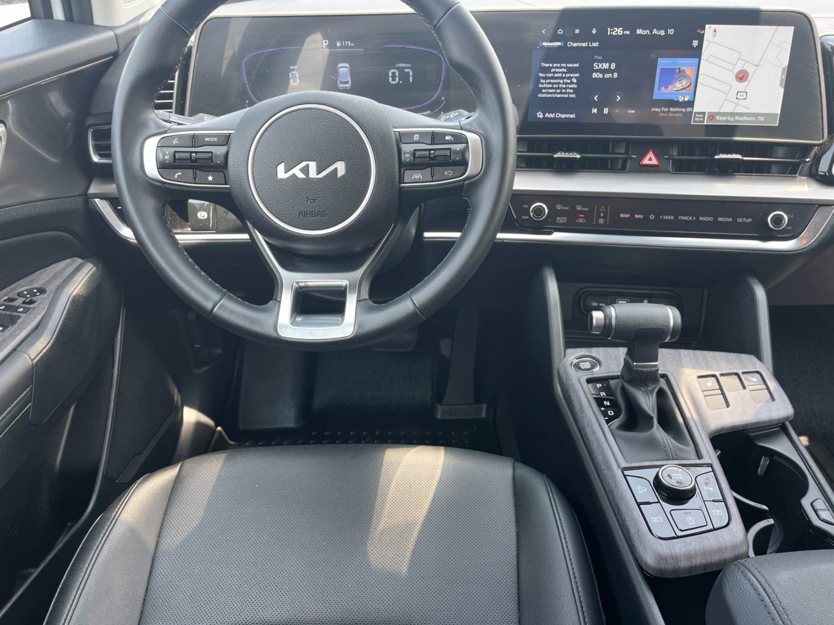 Used 2025 Glacial White Pearl Kia EX image 12