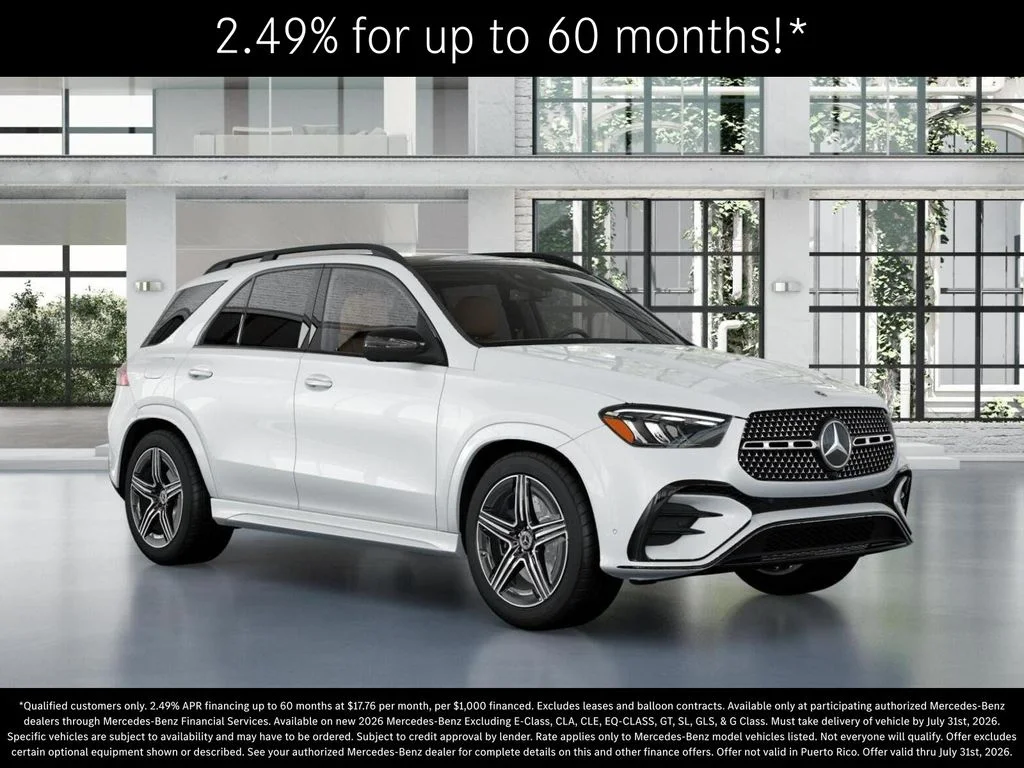 New 2026 MANUFAKTUR Moonlight White Metallic Mercedes-Benz GLE 450 image 11