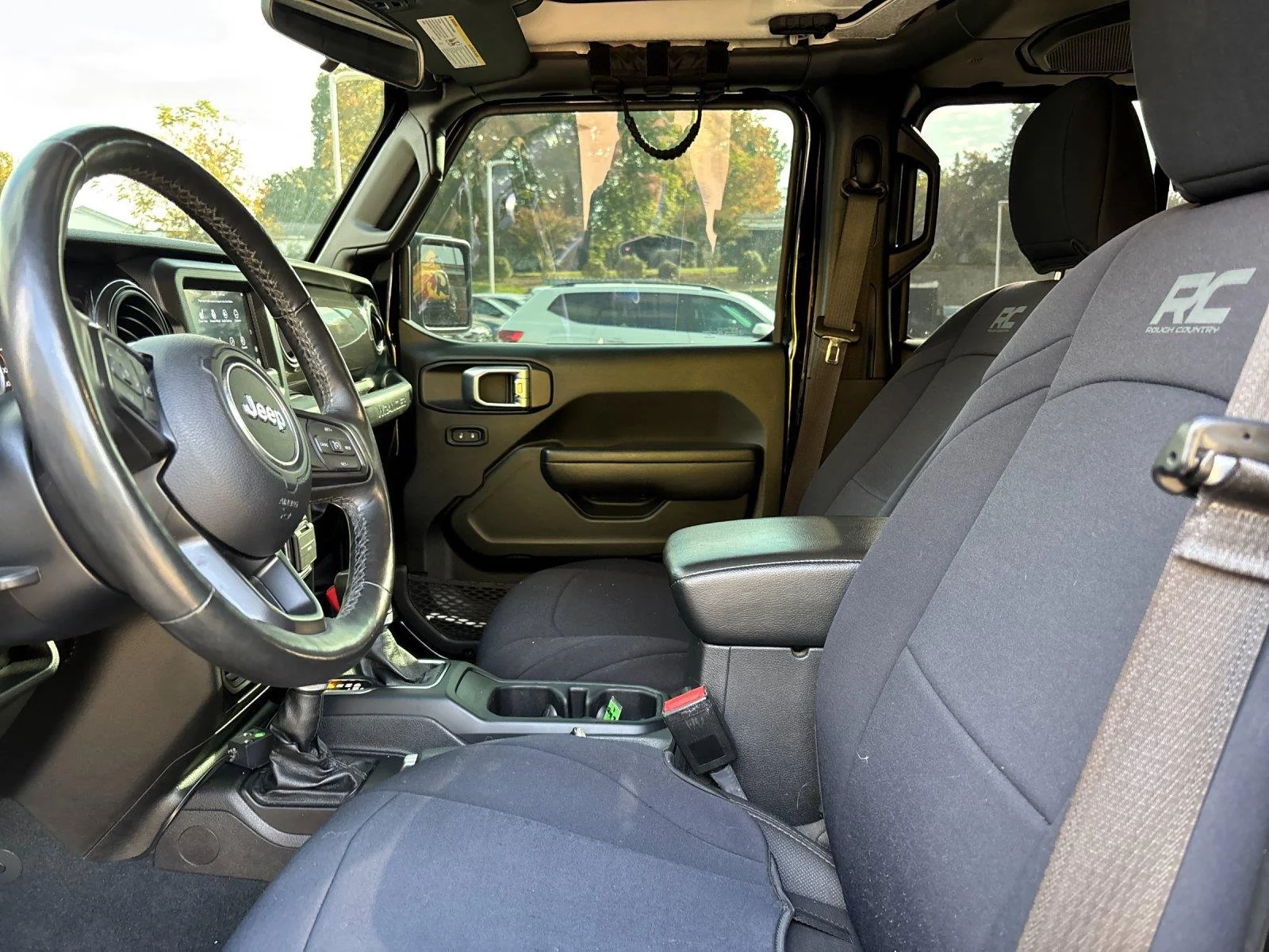 Used 2022 Black Clearcoat Jeep Unlimited Sport Altitude image 13