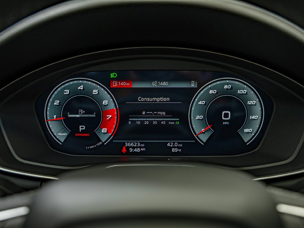 Used 2023 Java Green Metallic Audi Premium Plus image 29