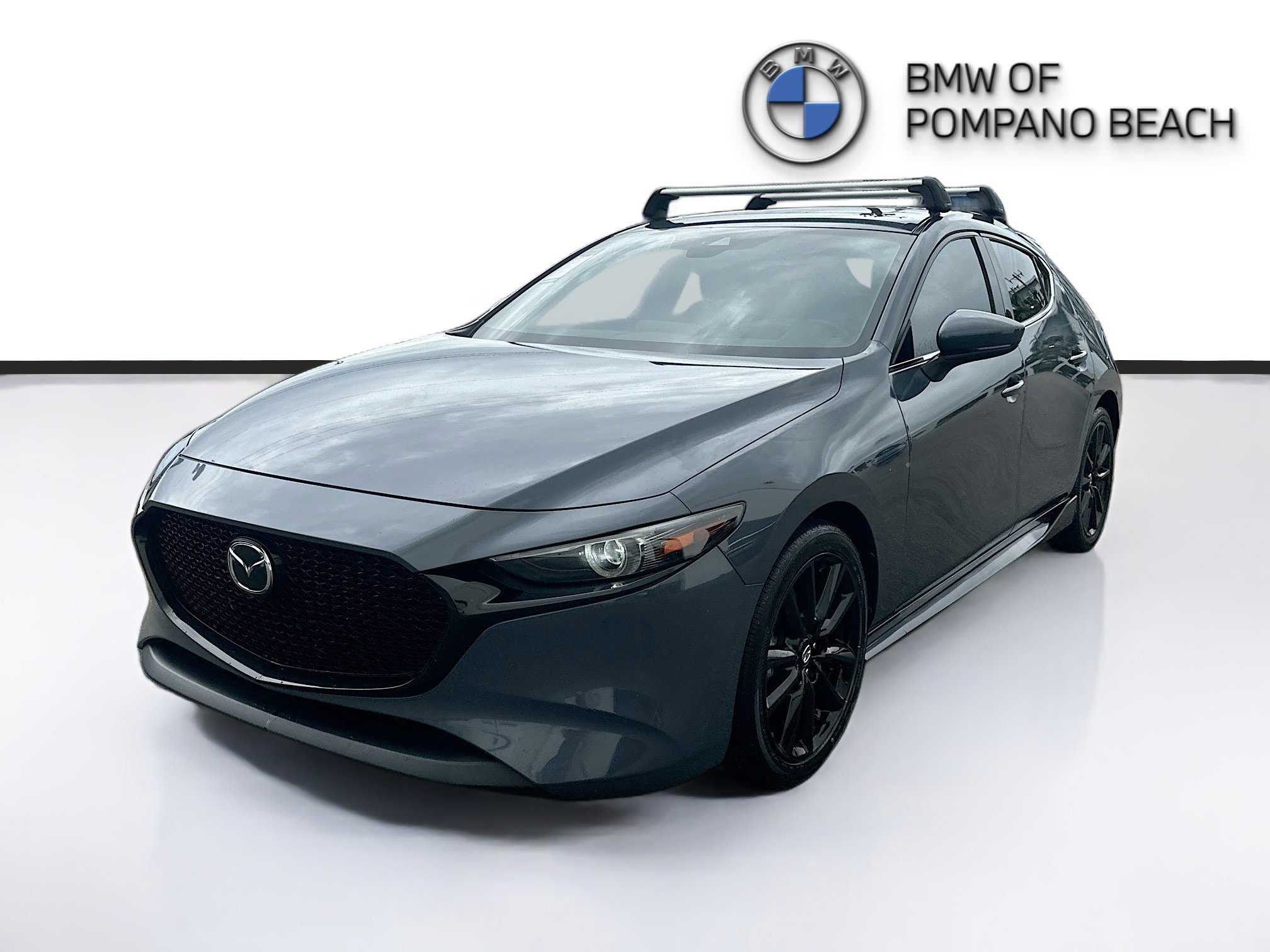 Used 2021 Polymetal Gray Metallic Mazda Premium image 3