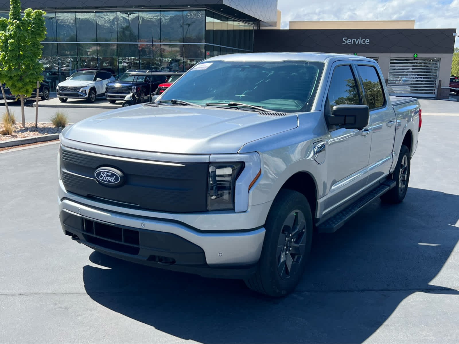 Used 2024 Ford F-150 Lightning Flash with VIN 1FTVW3L79RWG02808 for sale in Lindon, UT