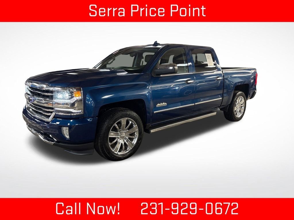 Used 2017 DEEP OCEAN BLUE METALLIC Chevrolet High Country image 1