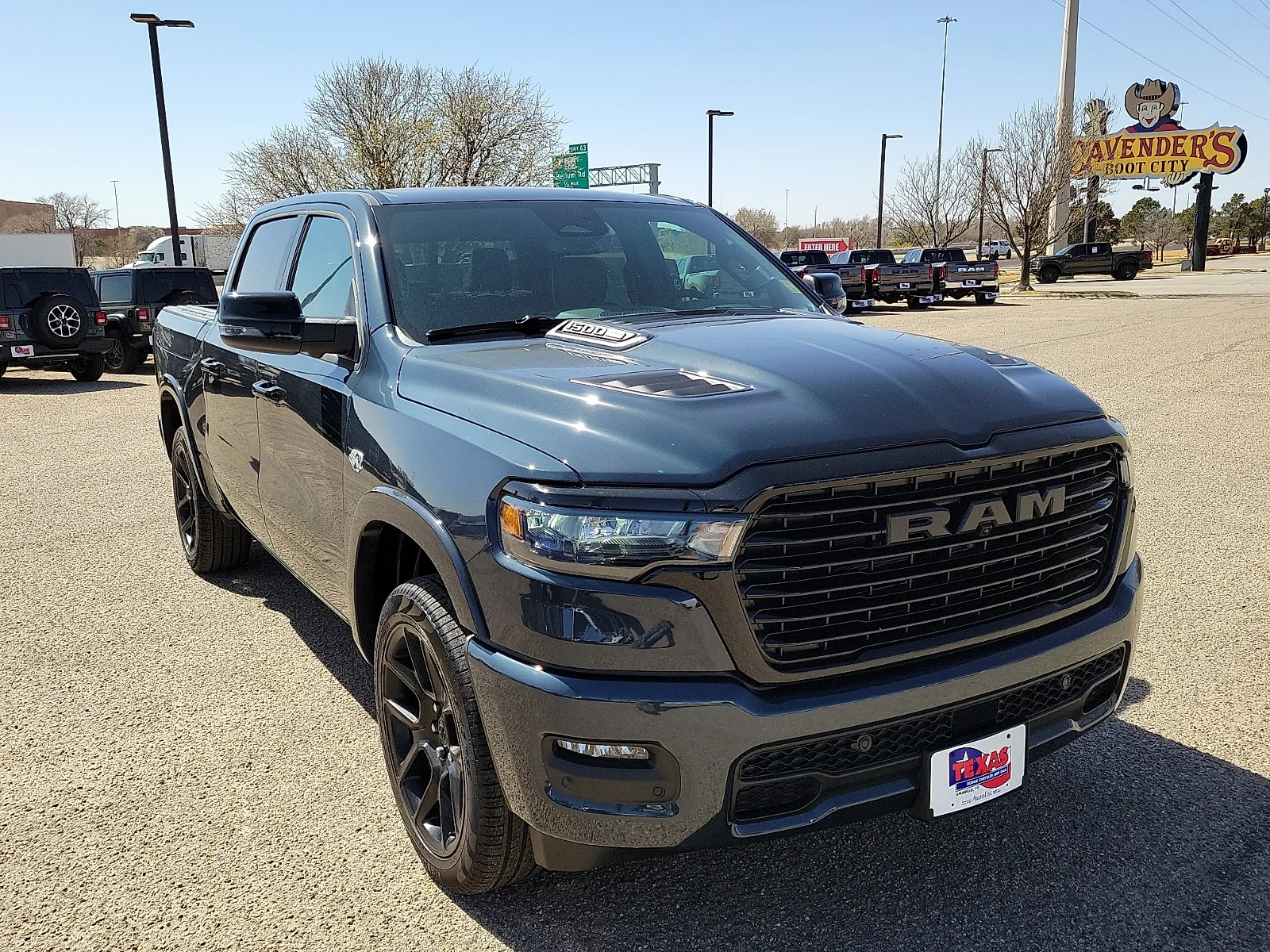 New 2026 PCG Forged Blue Ram LARAMIE CREW CAB 4X4 5