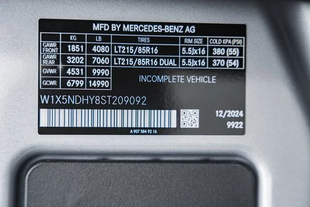 2025 Mercedes-Benz Sprinter Cargo Van Base - Photo 86