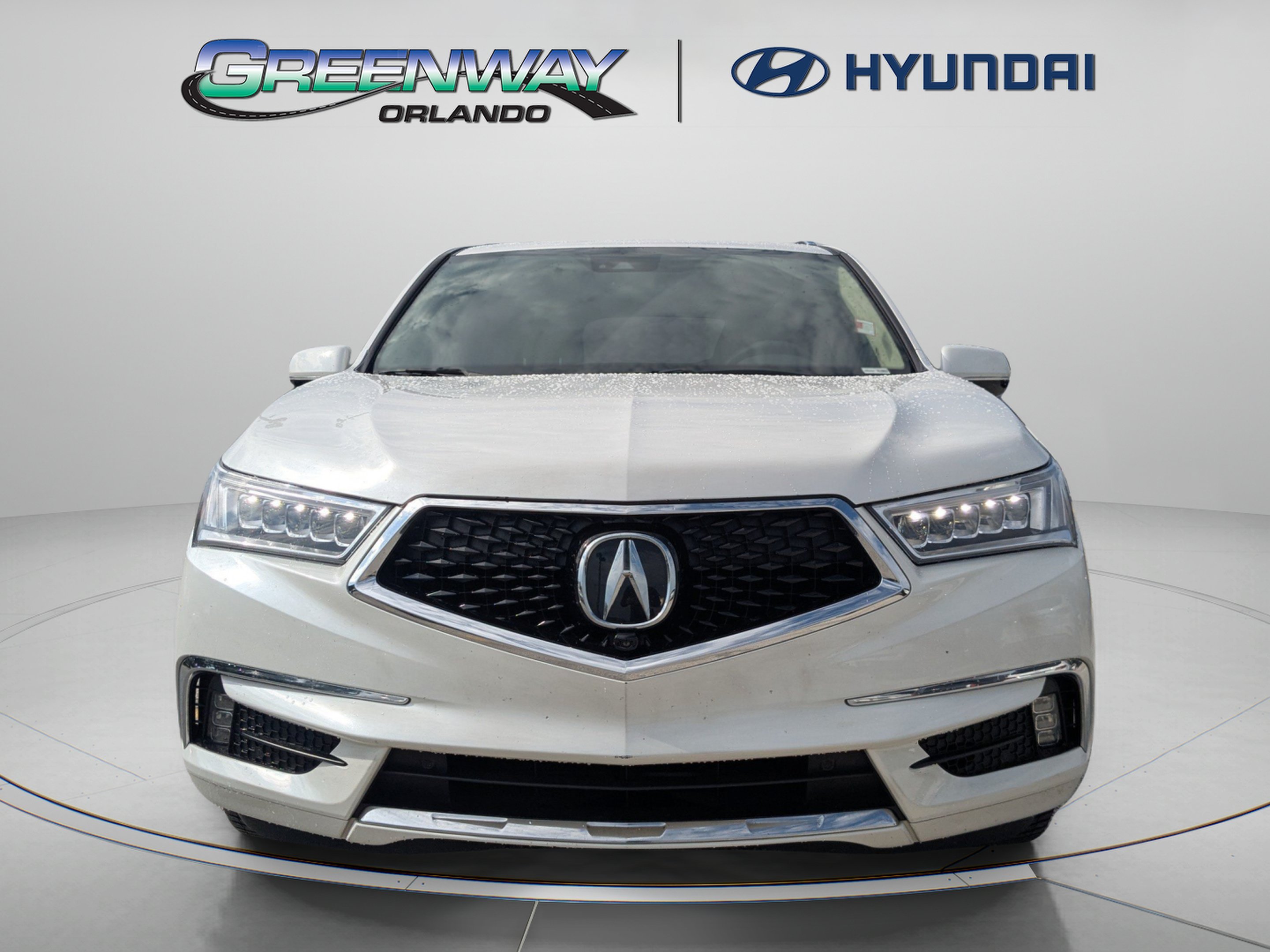 Used 2020 Platinum White Pearl Acura Advance image 3