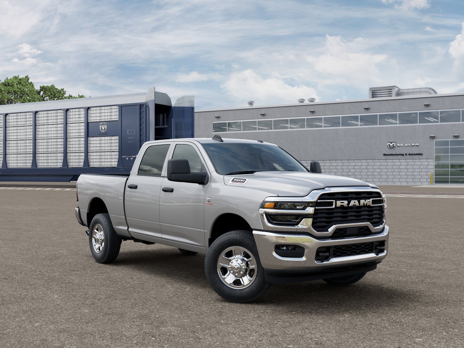 New 2026 Silver-Zynith Exterior Paint RAM TRADESMAN image 3
