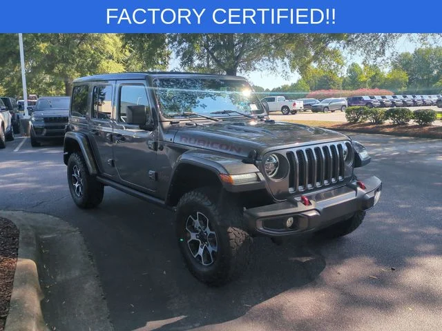 Used 2022 Gray Jeep Unlimited Rubicon image 7