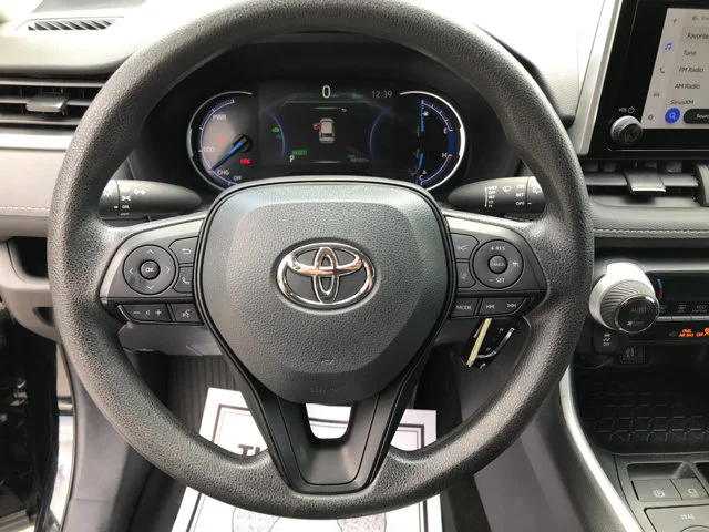 Certified Used 2025 Midnight Black Metallic Toyota Hybrid LE image 15