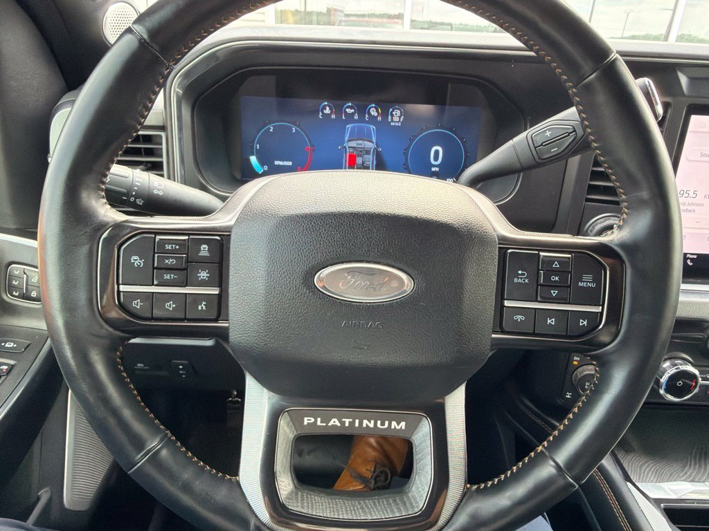 Used 2024 Red Metallic Ford Platinum image 2