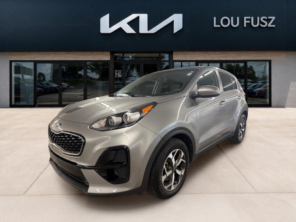 Used 2020 Gray Kia LX image 1