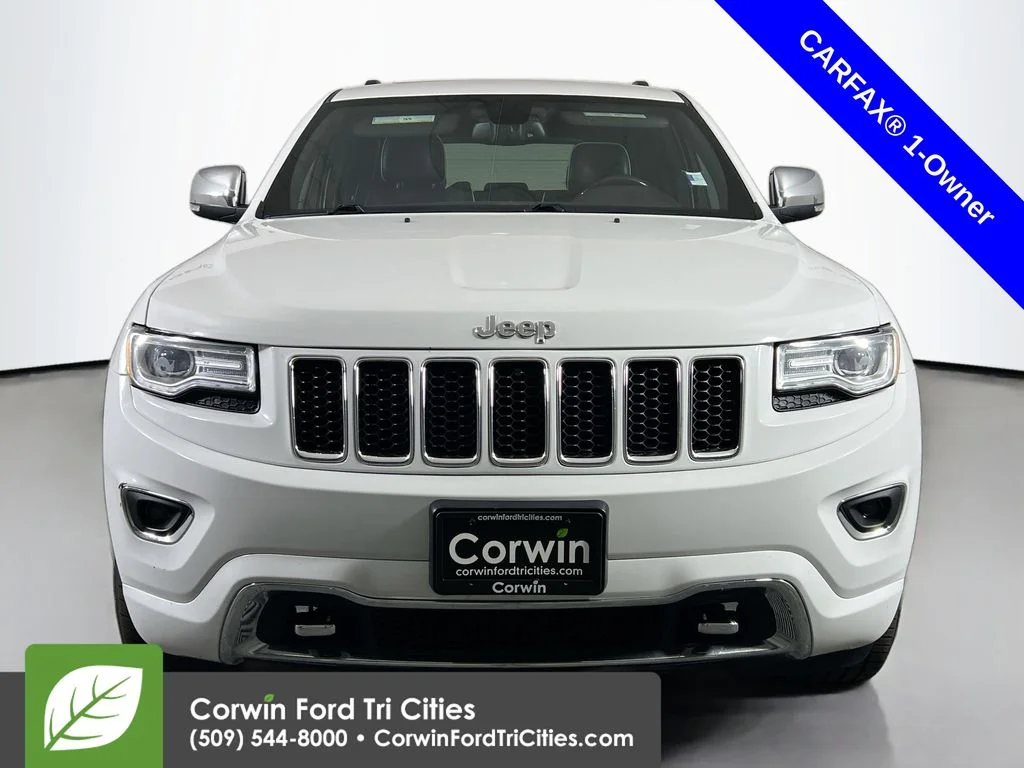 Used 2015 Bright White Clearcoat Jeep Overland image 4