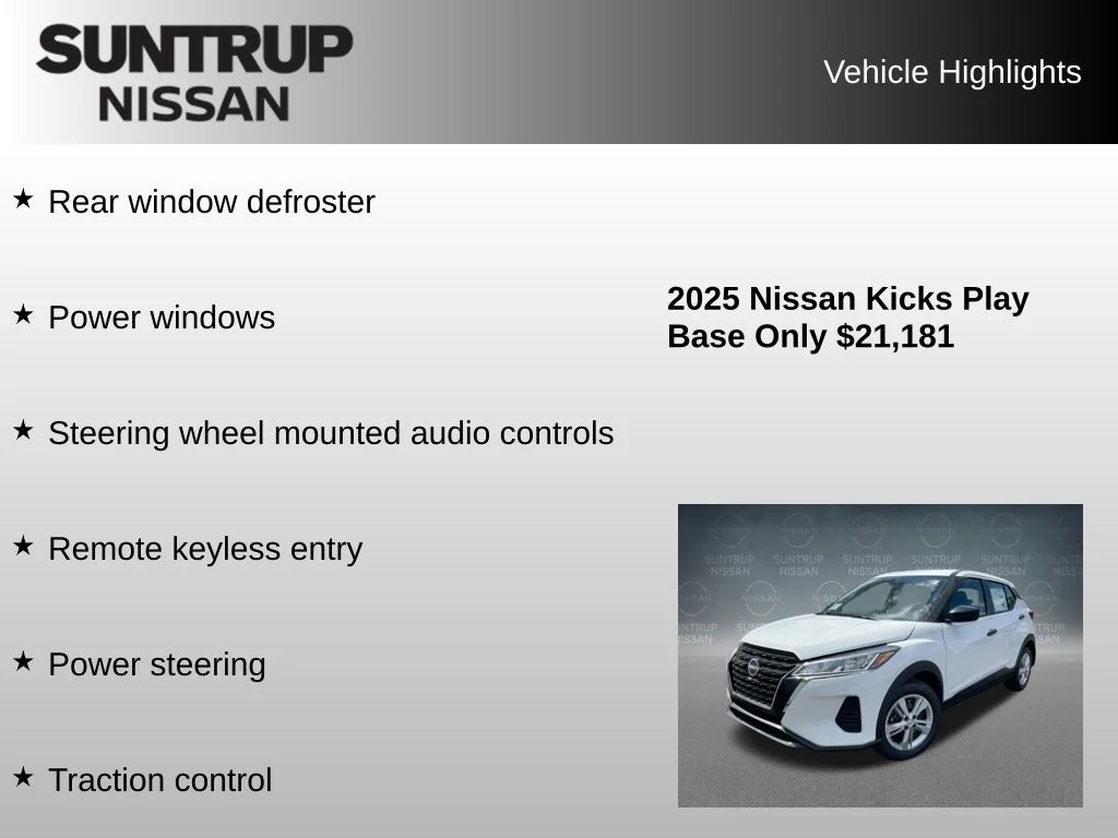 2025 Nissan KICKS PLAY Base - Photo 8