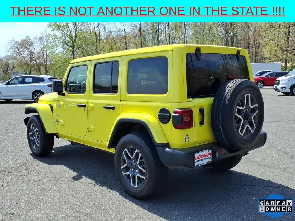 Used 2024 Yellow Jeep Sahara image 5