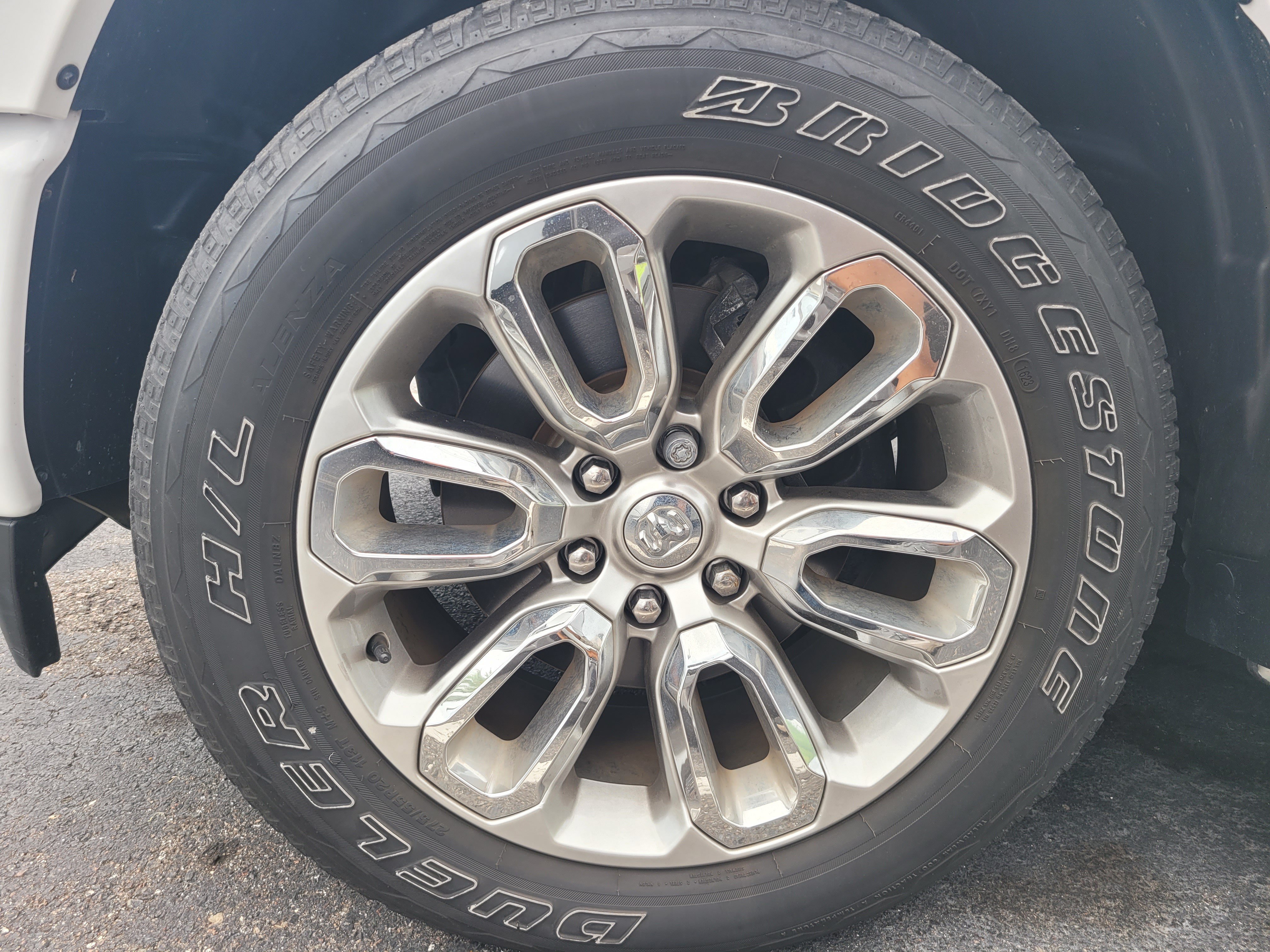 Used 2023 Bright White Clearcoat Ram Laramie image 8