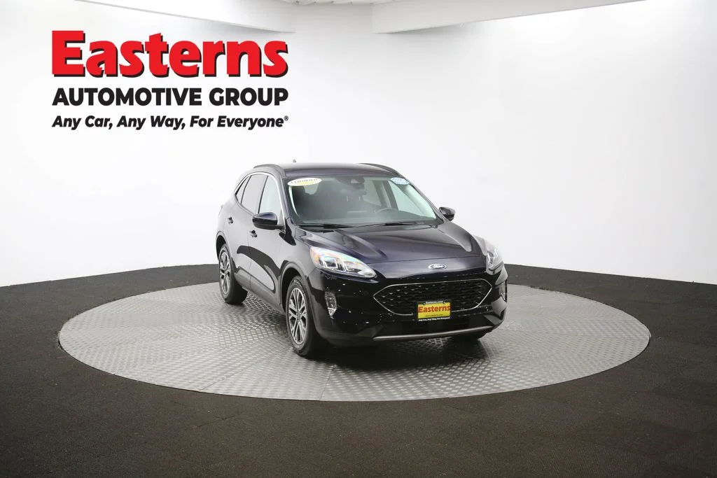Used 2021 Blue Ford SEL image 50