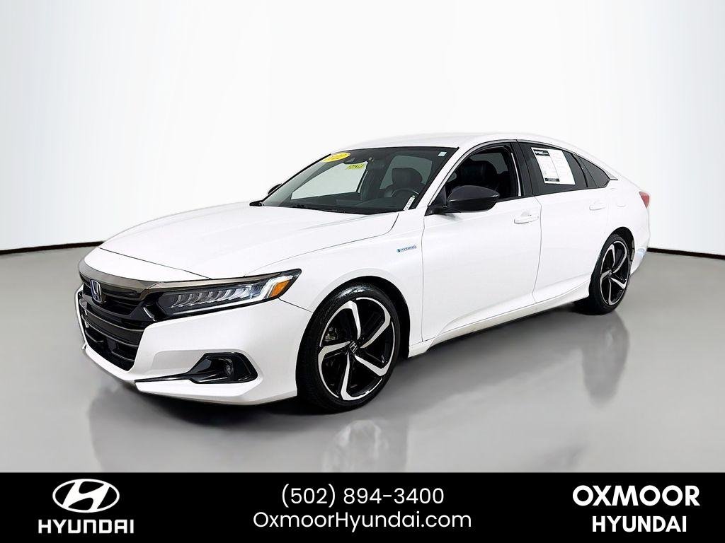Used 2022 Platinum White Pearl Honda Sport image 3