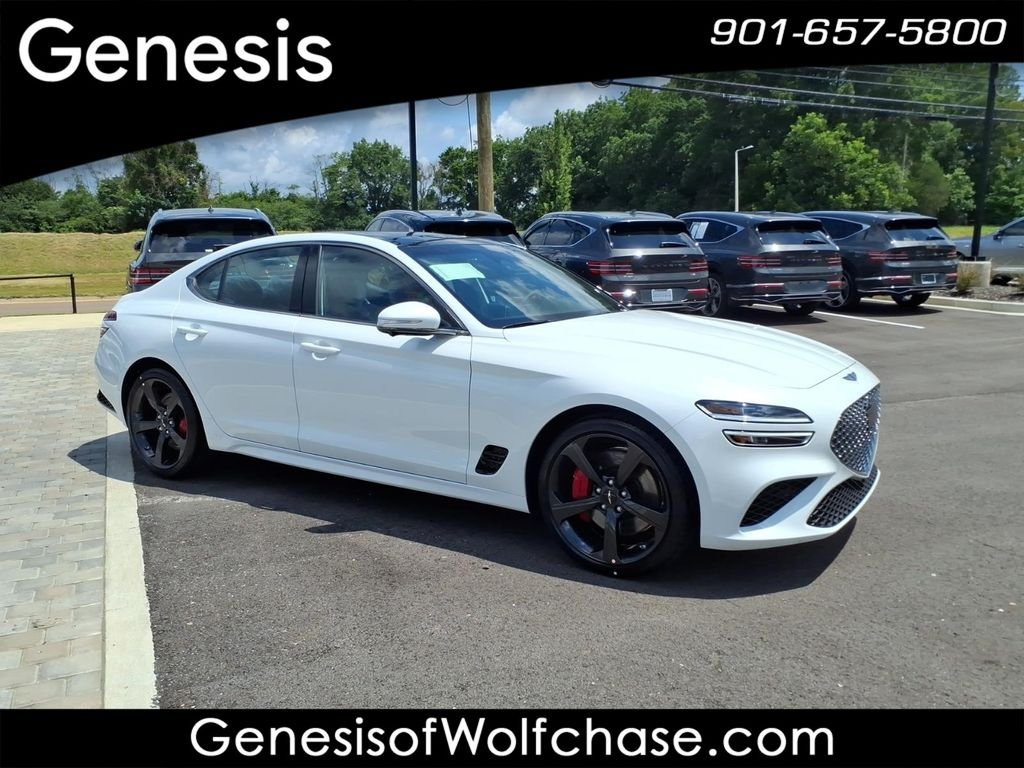 New 2026 White Genesis 3.3T Sport Prestige image 7