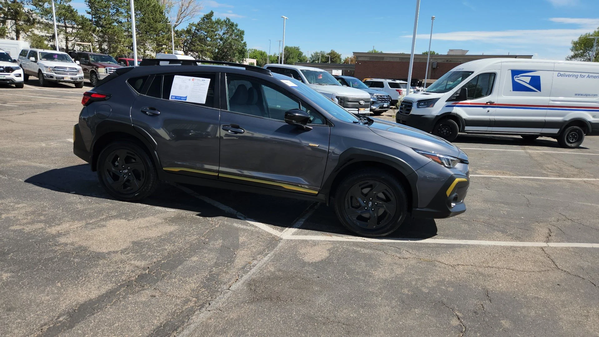 Certified Used 2024 Magnetite Gray Pearl Subaru Sport image 12