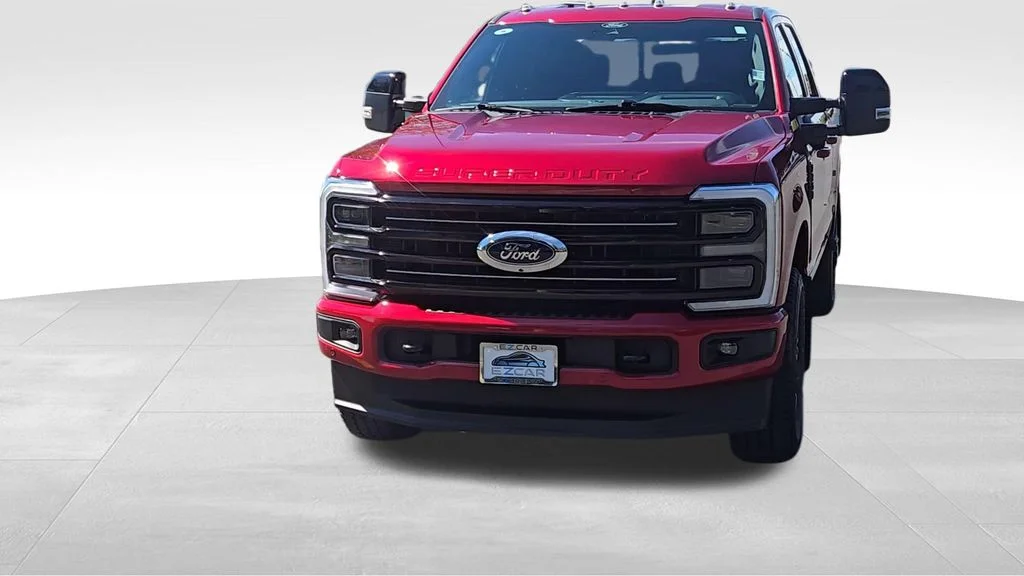Used 2025 Red Ford Platinum image 3