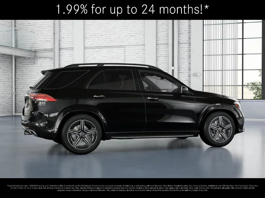 New 2026 Obsidian Black Metallic Mercedes-Benz GLE 450 image 18