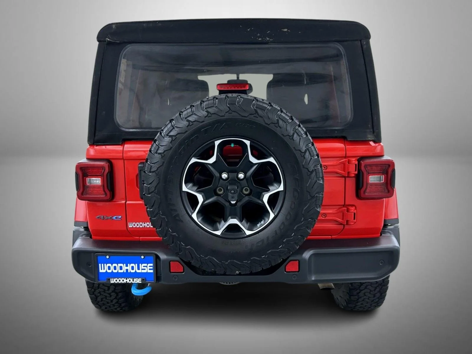 Used 2021 Red Jeep Unlimited Rubicon 4xe image 6