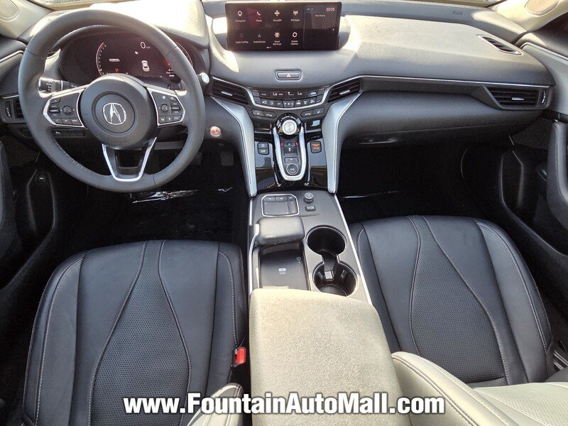 Used 2024 Liquid Carbon Metallic Acura FWD W/TECHNOLOGY PACKAGE image 10
