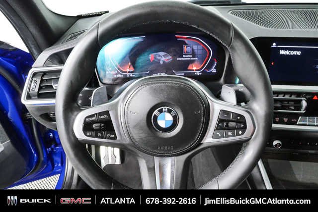 Used 2021 Portimao Blue Metallic BMW 330i image 9