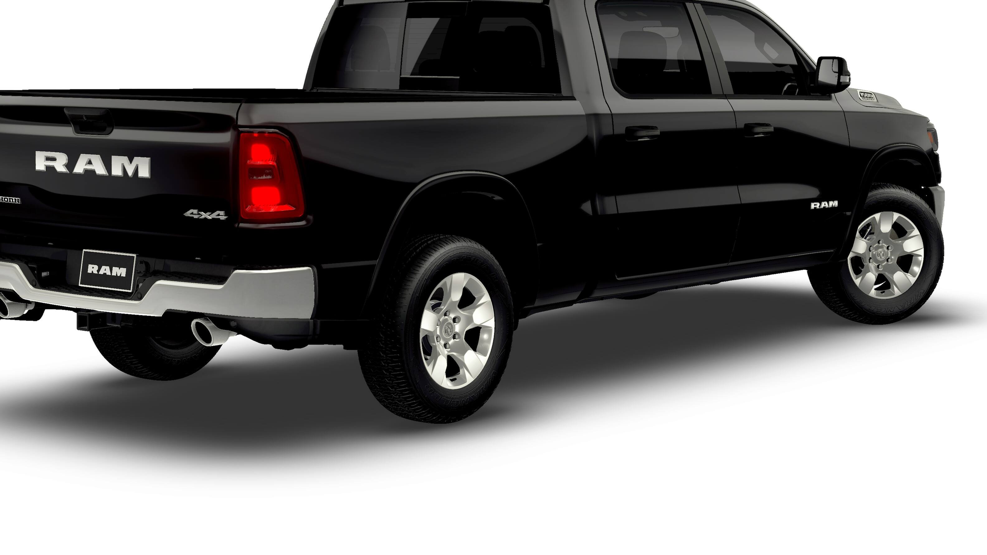 New 2026 Diamond Black Crystal Pearl-Coat Exterior Paint RAM BIG HORN image 2