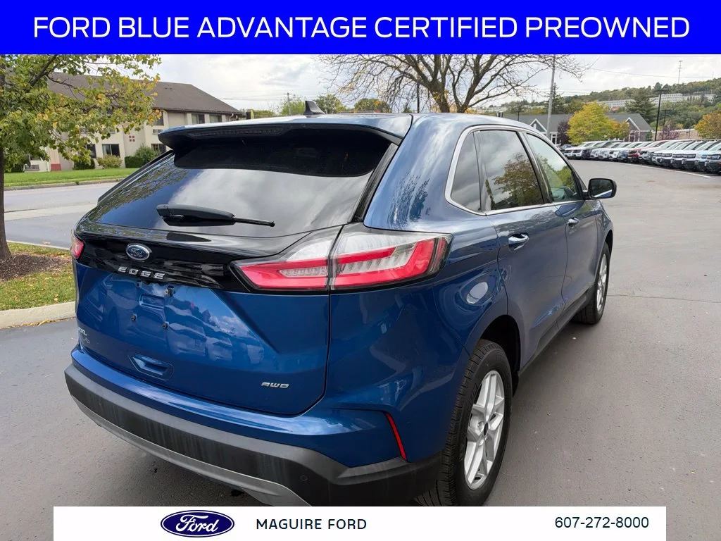 Used 2024 Blue Metallic Ford SEL image 5