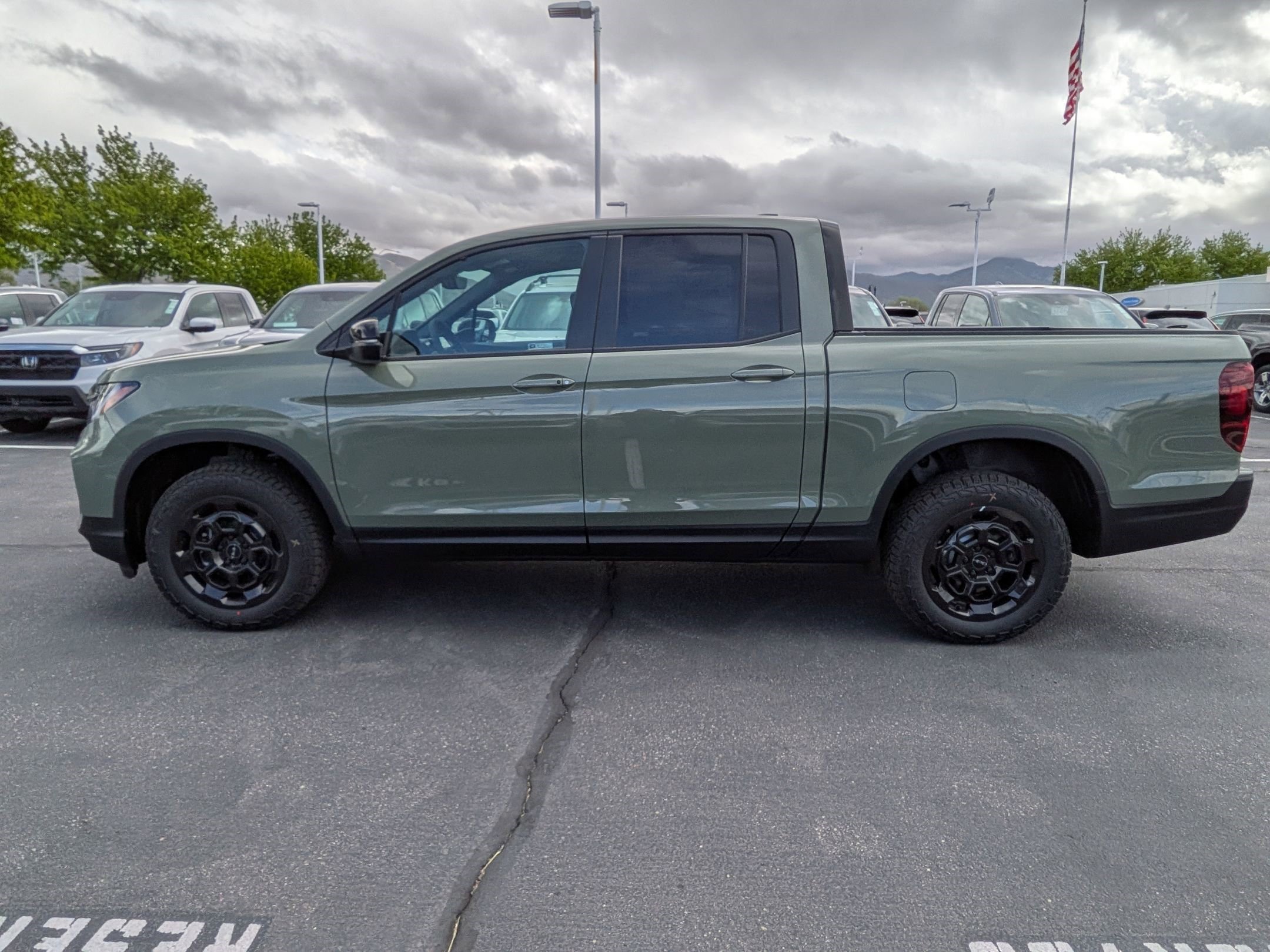 New 2026 Ash Green Metallic Honda TrailSport+ image 7