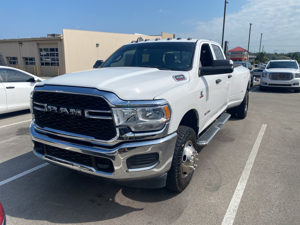 Used 2022 Bright White Clearcoat Ram Tradesman image 1