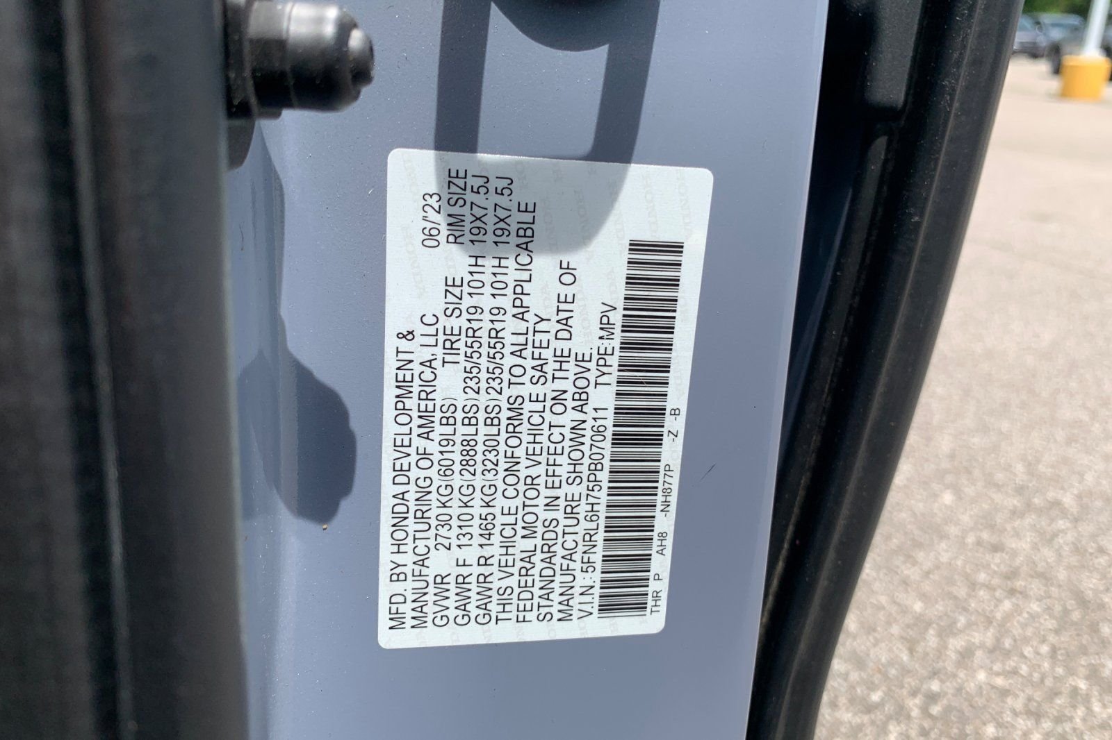 Certified Used 2023 Gray Honda Sport image 35