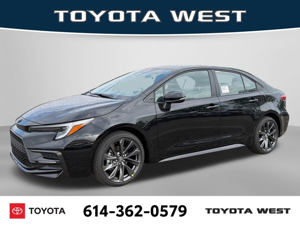 New 2026 Midnight Black Metallic Toyota XSE image 1