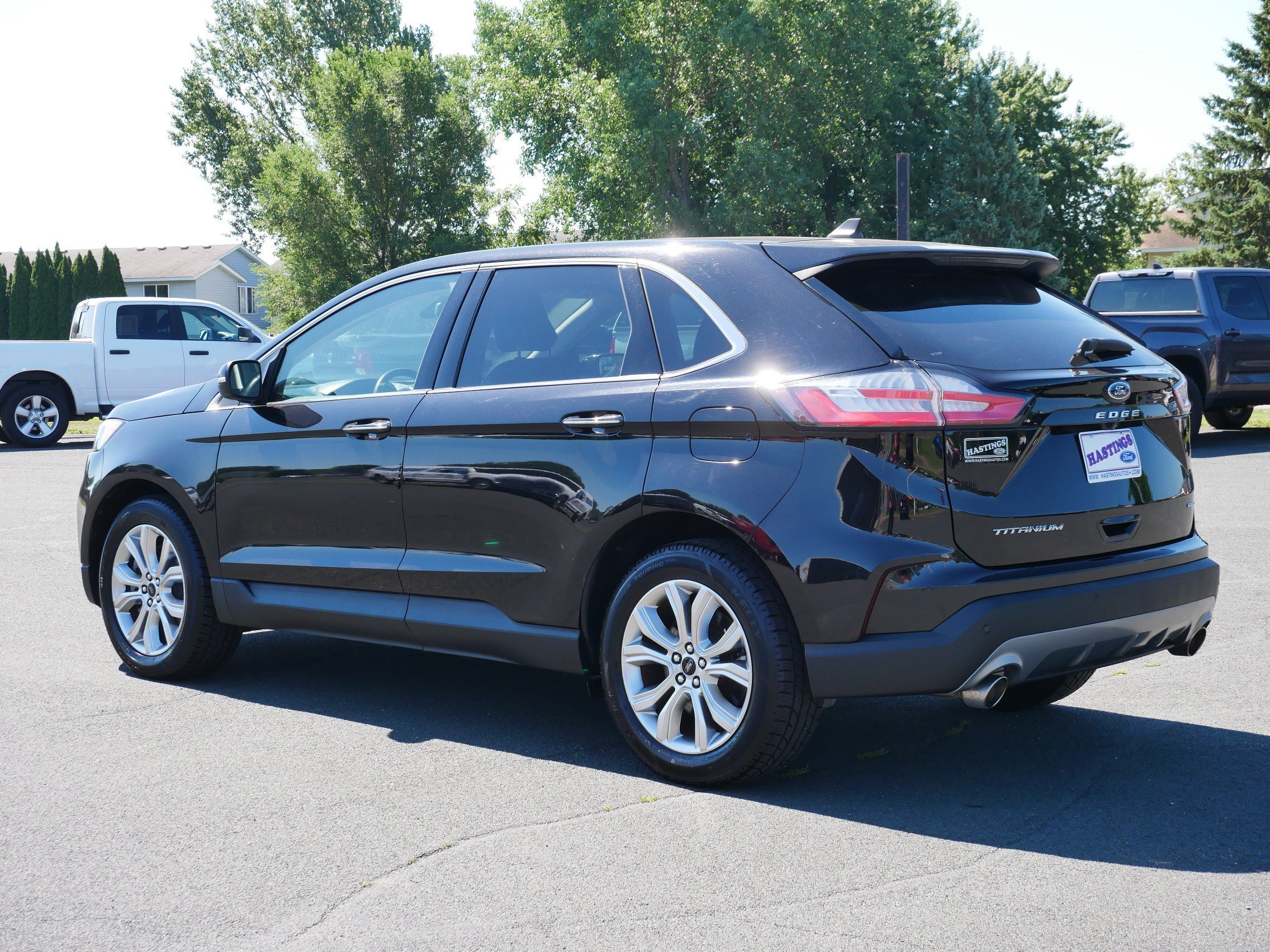 Used 2024 Black Ford Titanium image 3