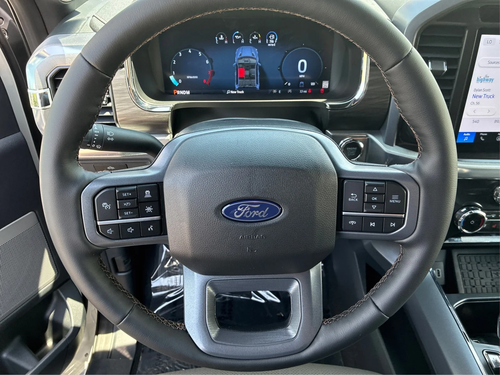 New 2026 Star White Metallic Tri-Coat Ford Lariat® image 15