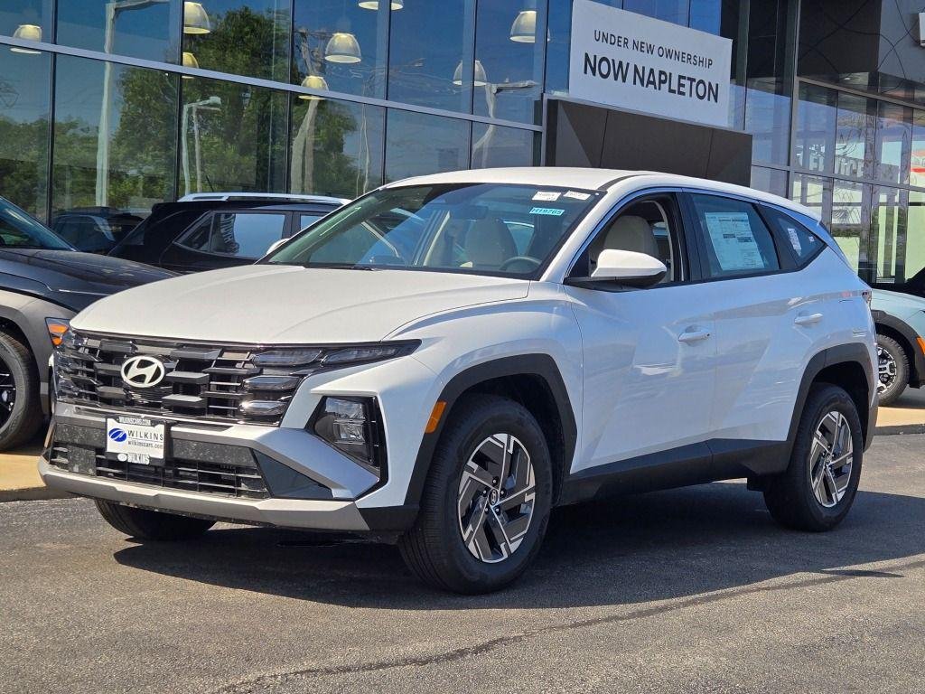 New 2026 White Pearl Hyundai Blue image 1
