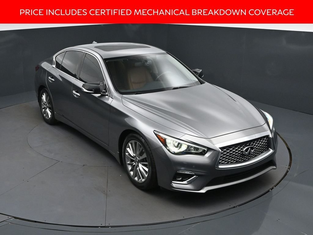 Certified Used 2023 Gray INFINITI LUXE image 1