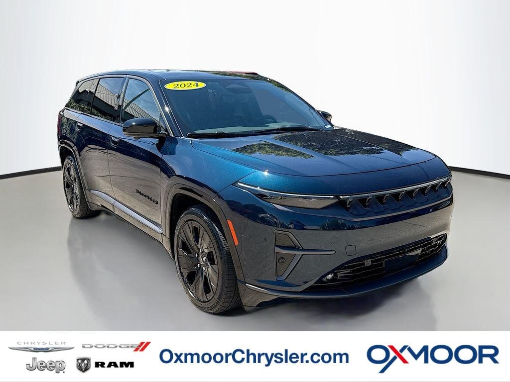 Used 2024 Fathom Blue Pearlcoat Jeep Launch Edition image 1