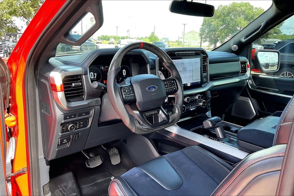 Used 2022 Orange Metallic Ford Raptor image 14