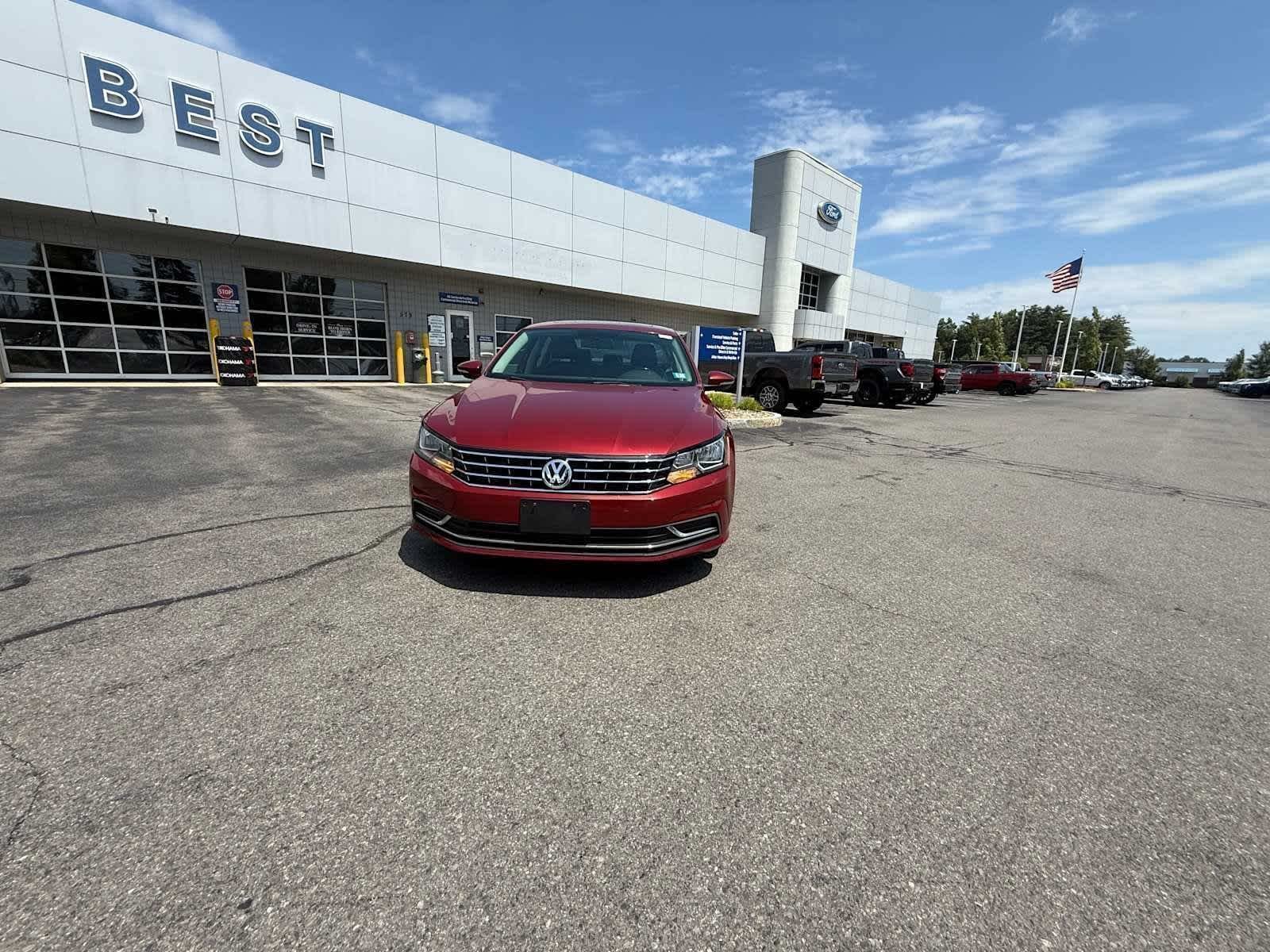 Used 2016 Volkswagen Passat SE with VIN 1VWBT7A34GC069927 for sale in Nashua, NH