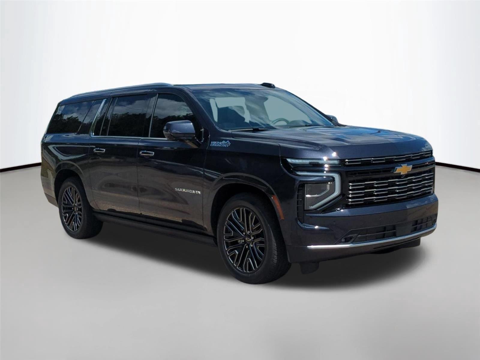 Used 2025 Lakeshore Blue Metallic Chevrolet High Country image 4