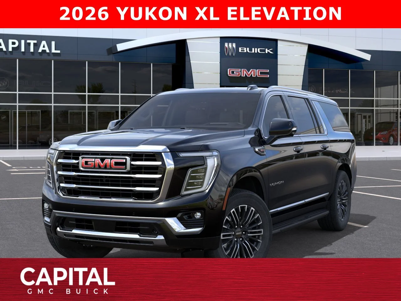 New 2026 ONYX BLACK GMC Elevation image 1