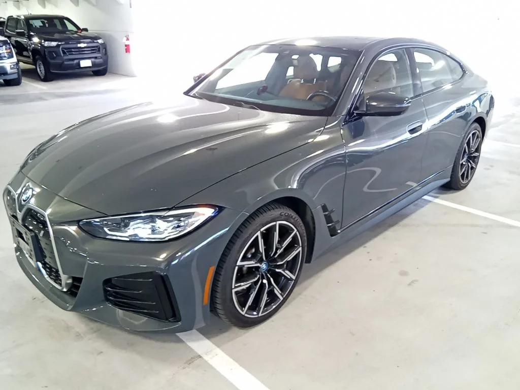 Used 2022 Gray Metallic BMW eDrive40 image 1