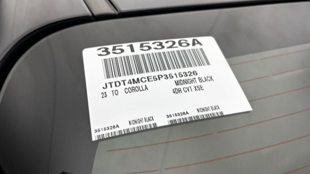 Used 2023 Black Toyota XSE image 47