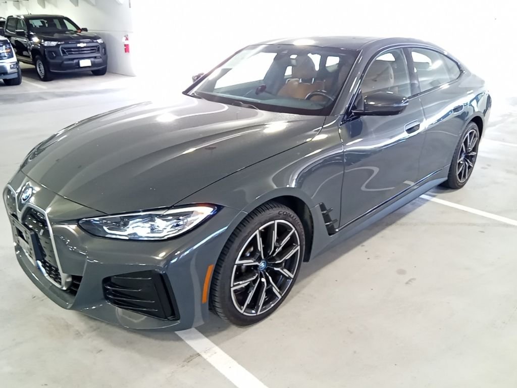 Used 2022 Gray Metallic BMW eDrive40 image 1