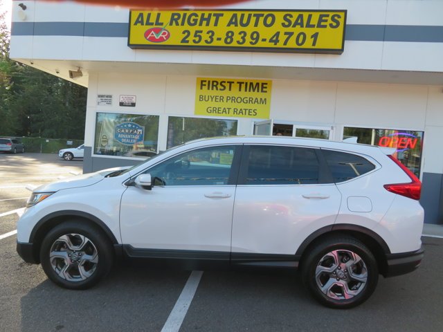 Used 2019 Platinum White Pearl Honda EX image 2