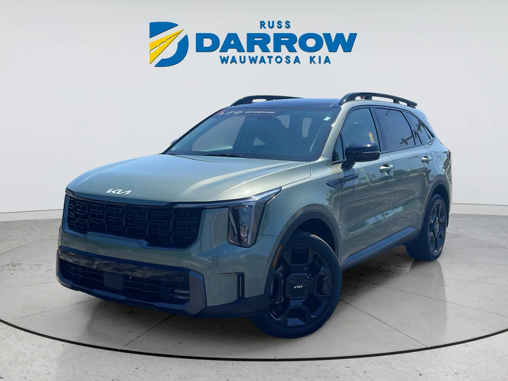 Certified Used 2024 Green Kia X-Line EX image 1
