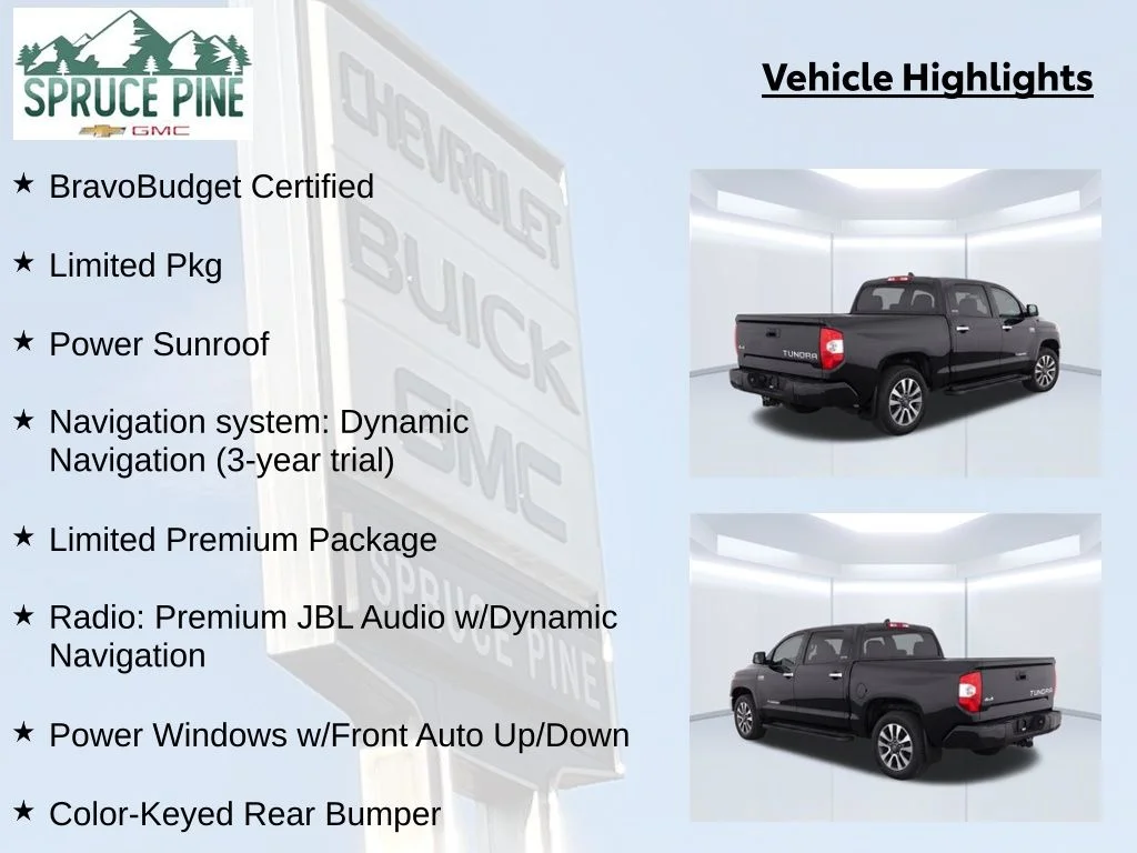Used 2021 Black Toyota Limited image 8
